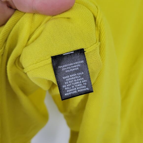 Lafayette New York 148 Parakeet Open Front Peplum Back Long Sleeve Cardigan 2X - Picture 4 of 10